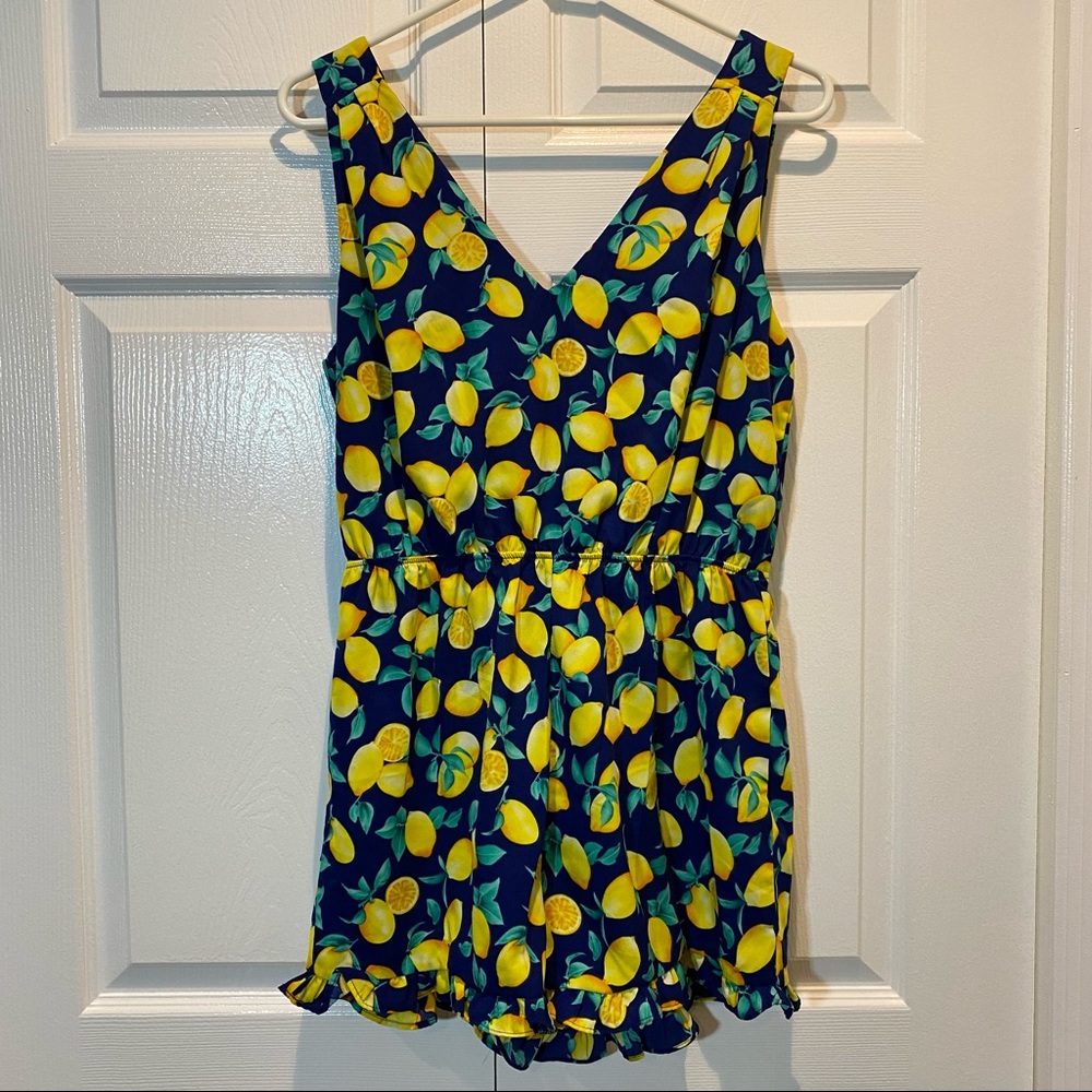 Women’s Lemon Romper